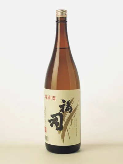福司 純米酒 1800ml / 日本酒 アルコール度数14% / 釧路 地酒 北海道お土産 ギフト プレゼント お酒 プチギフト 女子 父 福司酒造 ふくつかさ 贈答 お取り寄せ 熨斗 年末年始 お歳暮 ギフト クリスマス