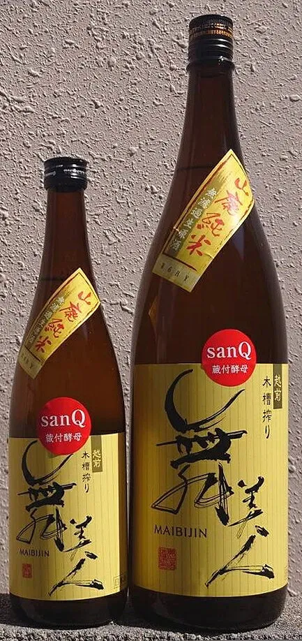 舞美人 (まいびじん) 令和6BY 仕込2号 山廃純米 無濾過生原酒 sanQ蔵付酵母 【美川酒造場】【福井県】