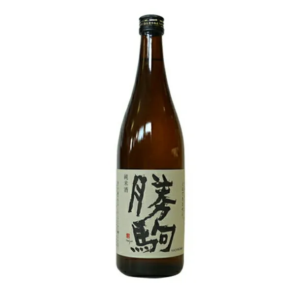 【製造2025年6月以降】勝駒　純米酒　720ml（かちこま）【清都酒造場】【冷1】