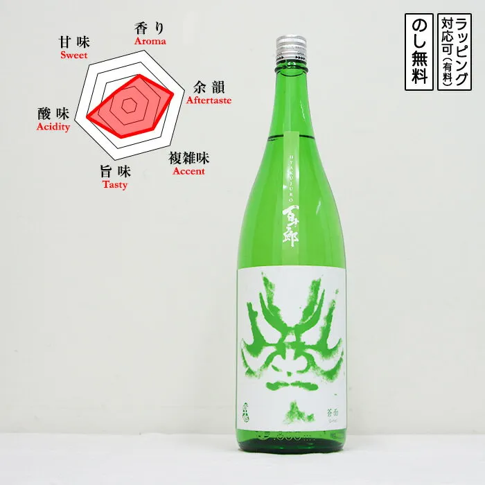 百十郎 日本酒 純米吟醸 蒼面 G-mid 辛口 1800　Hyakujuro ひゃくじゅうろう あおづら じーみっど　(岐阜県／林本店)　ギフト プレゼント のし無料