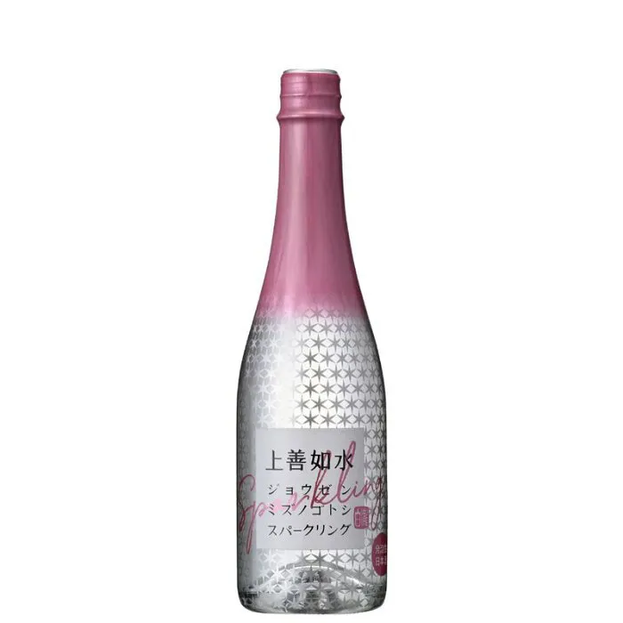 日本酒 上善如水 スパークリング 360ml 白瀧酒造 日本酒 お酒 ギフト プレゼント 贈答 贈り物 おすすめ 新潟 冷酒 甘口 スパークリング 発泡性 泡 シャンパンの代わりに 乾杯酒 お中元 お歳暮 正月 有名 限定 話題