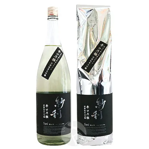 紗利 特撰純米大吟醸 辛口乃極 1800ml さり 毛利酒造
