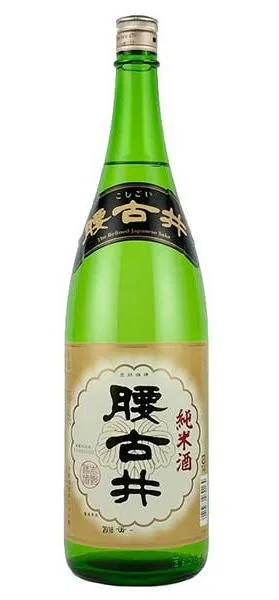 ［清酒・日本酒］9本まで同梱可★腰古井　純米酒　1．8L　1本　（1800ml）吉野酒造株式会社