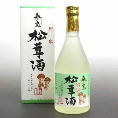 岩泉松茸酒　森の宝　500ml　泉金酒造【贈り物】【お中元】