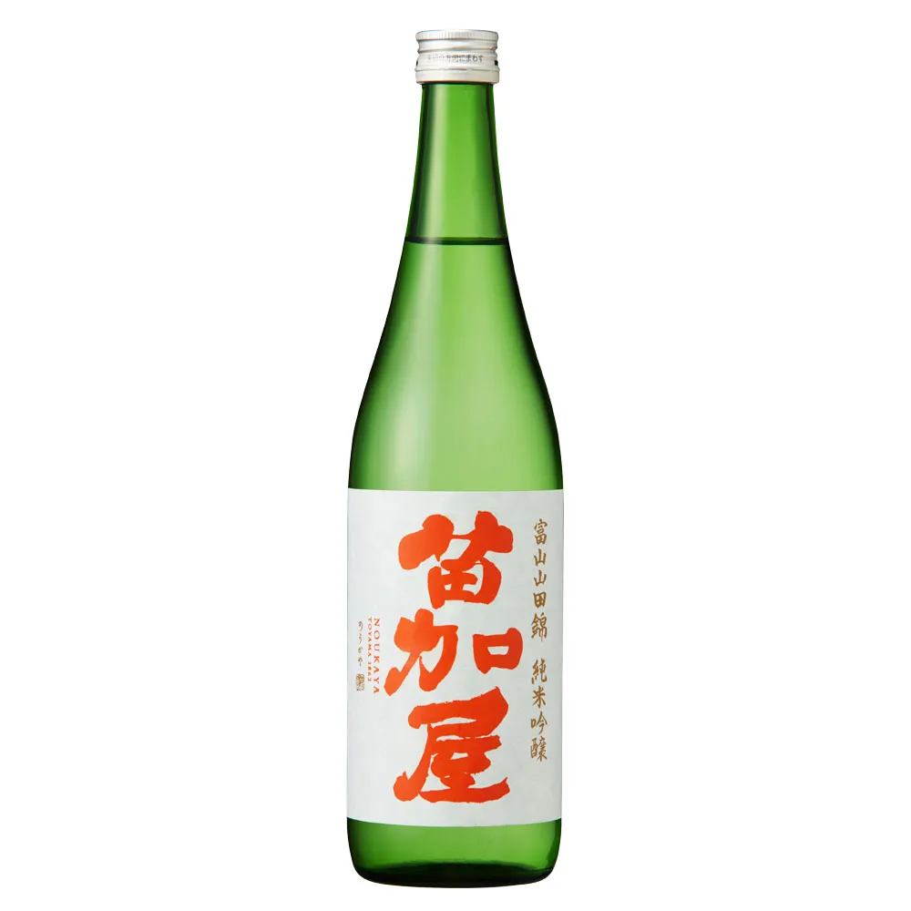 苗加屋 富山山田錦 純米吟醸 720ml【日本酒 富山 地酒 砺波 のうかや 若鶴酒造】