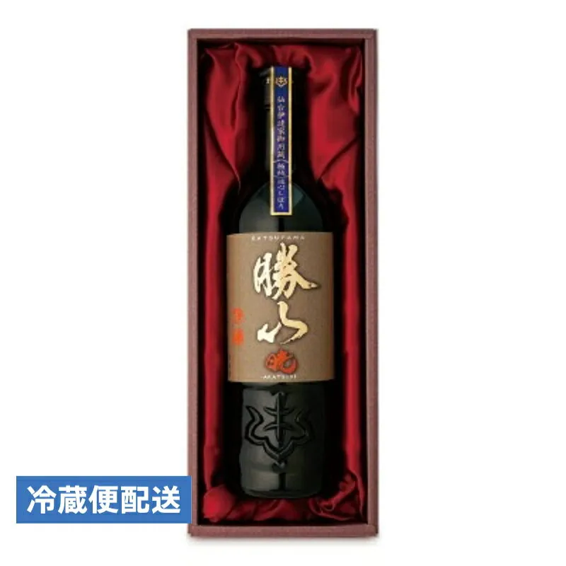 勝山 純米大吟醸 暁 -AKATSUKI- 720ml ＜あかつき＞ 化粧箱入り ［仙台伊達家御用蔵 勝山酒造 宮城県］【 ギフト プレゼント ご挨拶 贈答用 】
