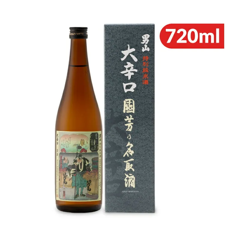 男山 国芳乃名取酒 特別純米酒 720ml 大辛口 【 ご挨拶ギフト 贈答用 】