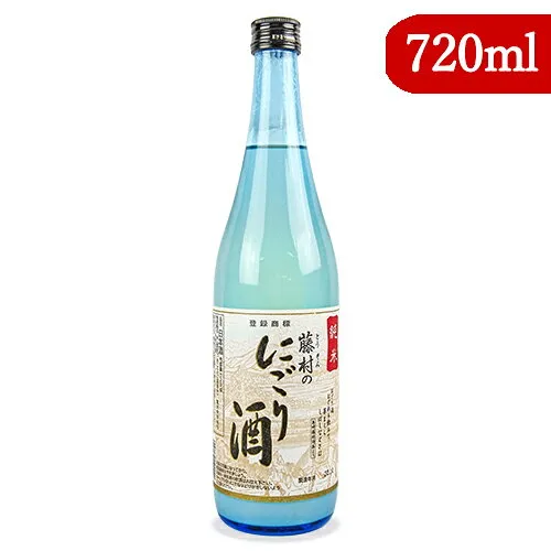 千曲錦酒造 純米 藤村のにごり酒 720ml 化粧箱なし【 ギフト プレゼント ご挨拶 贈答用 】